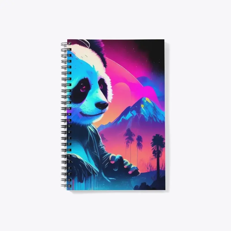 Large Panda Painting 